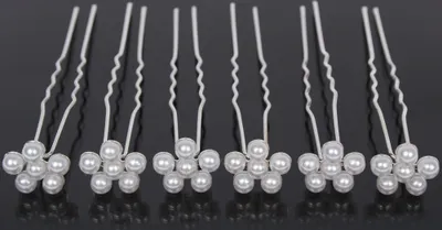 Produktbild von 5 Haarnadeln Perlen Haarschmuck Hairpins