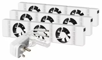 Zdjęcie produktu dla Zestaw Trio SpeedComfort Biały Wentylator