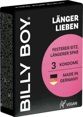 Zdjęcie produktu dla Billy Boy longer love MS 3 szt