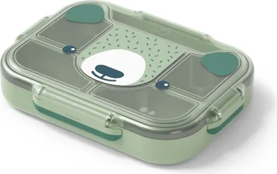 Produktbild von MONBENTO Lunchbox Wonder Green Bear 950ml grün