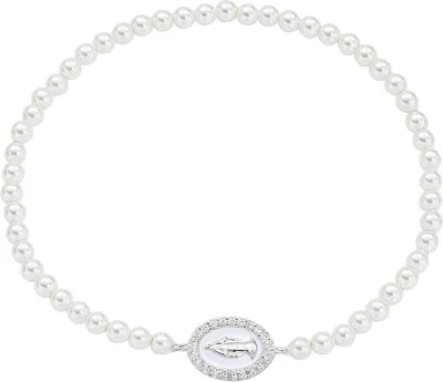 Produktbild von Armbanden   Von Perlen Amen Silber   Kollektion Miracolosa - frau
