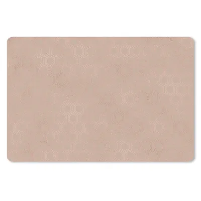 Produktbild von MuchoWow® Mauspad Mousepad Muster - Luxus - Rosa - Roségold 27x18 cm - Mousepads - Maus Mat - Pad - Mausunterlage - Büroartikel - Desk Matten