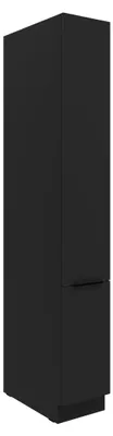Produktbild von Küchen Apothekerschrank 30 cm SIENA Schwarz Küchenzeile Küchenblock Küche