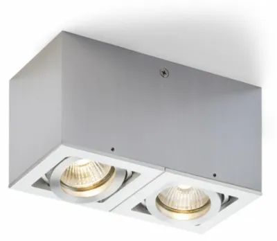 Obrázek produktu pro RED - DESIGN RENDL RENDL BERIT II Hliník 230 V GU10 2×50 W R10120