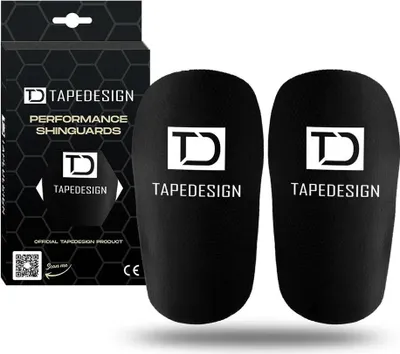 Produktbild von Tapedesign Performance 2.0 Schienbeinschoner - Schwarz  | Größe: ONE SIZE