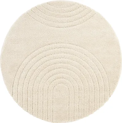 Immagine prodotto di 160x160 (diametro) cerchio Tappeto Norwalk 105104 crema cerchio