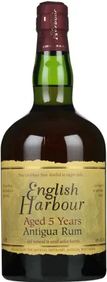 Produktbild von English Harbour 5 Years Old Antigua Rum 40% Vol. 0,7l