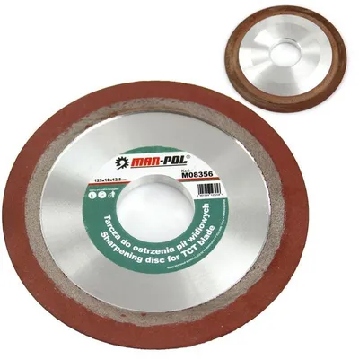 Obrázek produktu pro MAR-POL Diamantový brusný kotouč 125x32x10 mm k ostřičce pilových kotoučů M08356