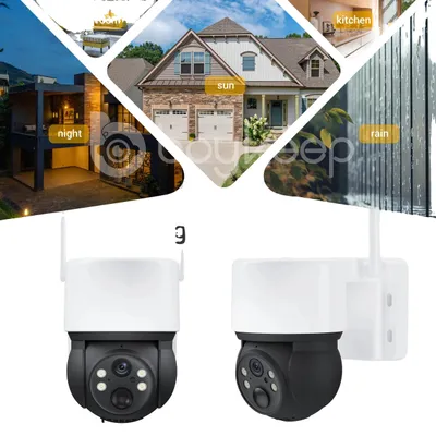 Produktbild von WiFi Kamera, 3MP HD, Farb-Nachtsicht, 2PCS