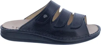Produktbild von Finn Comfort Korfu - Pantolette, Classic, Knautsch, Schwarz, 1508-022099 42
