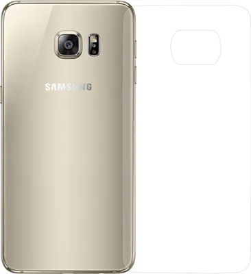 Zdjęcie produktu dla Samsung Galaxy S6 Edge pancerne szkło ochronne z tyłu szkło ochronne z tyłu prawdziwe szkło przezroczyste