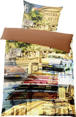 Produktbild von Trend Bettwäsche Havanna Digitaldruck Mako Satin 135 cm x 200 cm