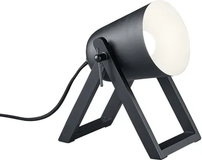 Immagine prodotto di Lampada da tavolo MARC bianco e nero 1xE27x25W in legno, dimensioni: 21x19,5x12,5 cm, IP20, RL