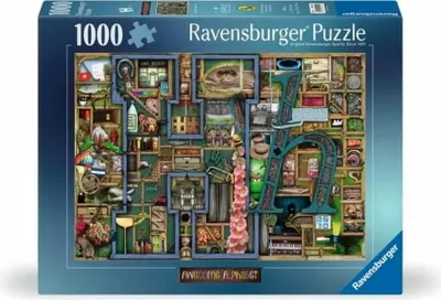 Produktbild von Ravensburger - Puzzle 1000 Awesome Alphabet H