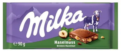 Produktbild von Milka Haselnuss 90g