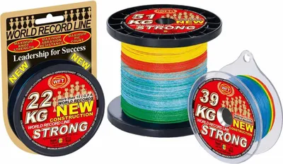 Produktbild von WFT Schnur KG Strong Multicolor Länge 2000m ø 0,18mm