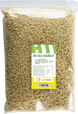Produktbild von Soja Granulat 1000g - von Zimmermann - DE-ÖKO-006