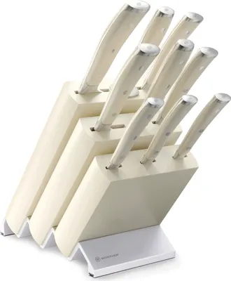 Produktbild von Wüsthof Messerblock 10-teilig / Knife Block Set 10 Pieces Classic Ikon Crème -- 1090470902 – EAN 4002293118277 – Art.-Nr. 2023063052