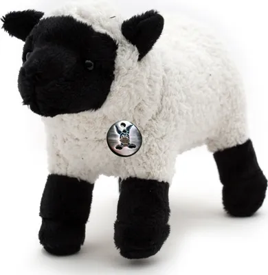 Produktbild von Schaf Kuscheltier Schwarzkopfschaf Schwarznasenschaf Suffolk Plüschtier Lamm ASTRID