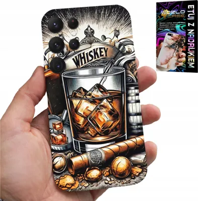Zdjęcie produktu dla Etui Do Samsung Galaxy S22 Ultra - Whisky Cygaro Wzory Dla Mężczyzn Plecki