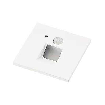 Produktbild von Arcchio LED-Einbaulampe Neru, 7 cm, weiß, eckig, Sensor