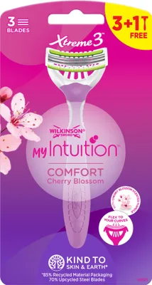 Produktbild von WILKINSON My Intuition Xtreme 3 Einwegrasierer für Frauen 4St.