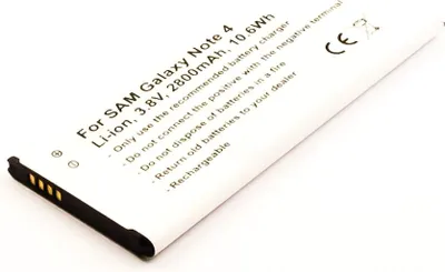 Immagine prodotto di Batteria di ricambio per Samsung Galaxy Note 4 – 2800 mAh (con NFC)