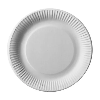 Produktbild von Teller, Pappe "pure" rund Ø 23 cm weiss