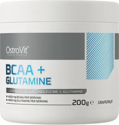 Obrázek produktu pro OstroVit | BCAA + GLUTAMIN v prášku Grapefruit