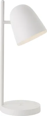 Produktbild von Brilliant LED Tischlampe  Bürolampe weiß Induktionsladeschale Lampe Leuchte G93099/05 CCT