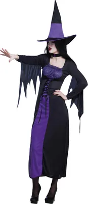 Produktbild von Hexe Purple hag Hexen Karneval Fasching Kostüm 36/38