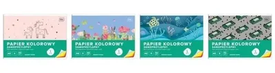 Produktbild von Farbiges Selbstklebe-Papier A5/8K, 80 g (10 Stück) – INTERDRUK