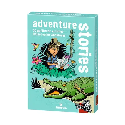 Produktbild von Harder, C: black stories junior - adventure stories
