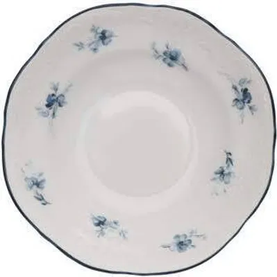 Produktbild von Thun 1794 Kompottschale, 13 cm, tschechisches Porzellan, Bernadotte, blaue Rosen, Thun