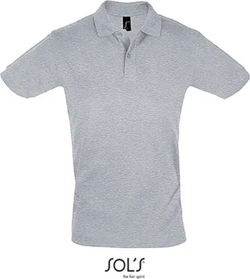 Immagine prodotto di SOLs 11346 | Polo uomo Perfect - Colore: Grigio Melange - Taglia: XS