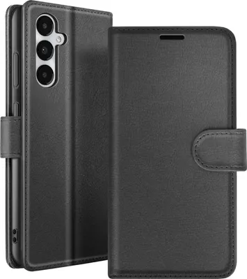 Produktbild von Zanaé, Portemonnaie Etui Galaxy A05s Mit Magnetverschluss Und Standfunktion, Schwarz
