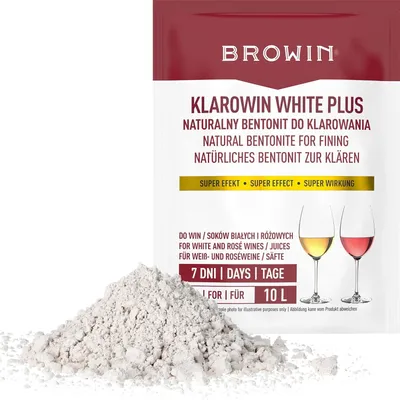 Produktbild von Klarowin White Plus Klärmittel 8 g Weinklärmittel Schönungsmittel für Weißweine