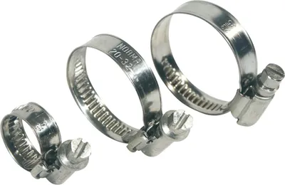 Image de Colliers Plats Collier Plat Acier Galvanisé Pour Tuyau Diam. 10 Mm