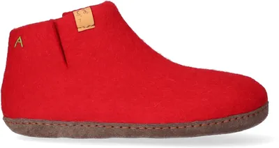Produktbild von Tofvel Mula Wollfilz-Hausschuhe Red Größe 35