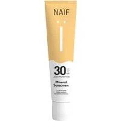 Naïf zonnebrandcrème - SPF 30 - natuurlijk en waterbestendig - 50 ml tube