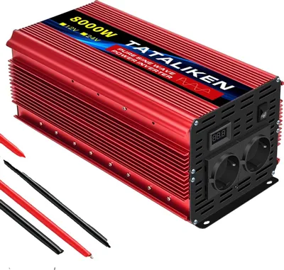 Image de Onduleur CC/CA, sortie 220 V,  CE, 8000 W UE, Europe-b, 24 V-b, 220 V-b