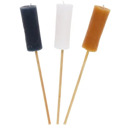 Produktbild von Satz Von 3 Fackeln Mit Kerze31Cm