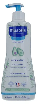 Productafbeelding van Mustela Bodymilk Hydraterend Baby (500 ml)