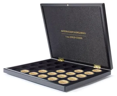Produktbild von Volterra Uno - Münzkassette für 30 Goldmünzen „Australian Kangaroo“ in Kapseln