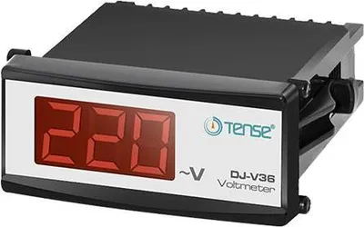 Produktbild von TenseDJ-V36 Wechselspannung Einbaumessgerät AC Voltmeter 0 - 500V 1-Phasig
