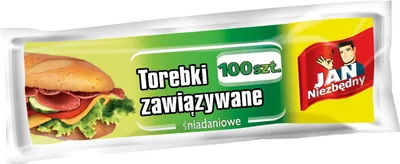 Zdjęcie produktu dla Torebki Śniadaniowe Jan Niezbędny Z Uszami Do Zawiązywania