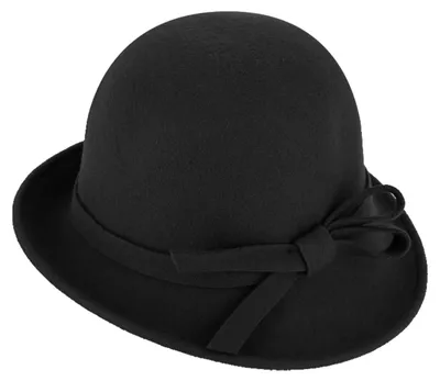Produktbild von Fiebig Strickhut aus Wolle knautschbar mit Raffungsdetail, schwarz, Gr. Einheitsgröße