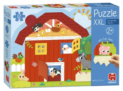 Produktbild von GOULA - XXL-Puzzle Überraschungsbauernhof