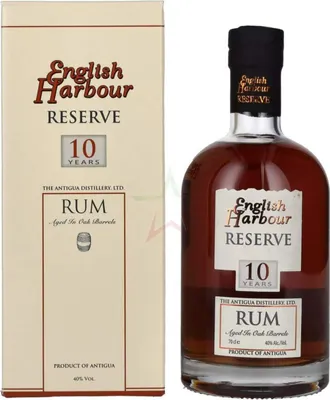 Immagine prodotto di English Harbour RESERVE Rum invecchiato 10 anni 40 % 0,70 litri