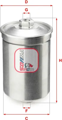 Obrázok produktu pre Palivový filter SOFIMA S 1502 B